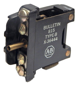 Allen Bradley   X-36444      Right Hand Overload Relay Size 0  1