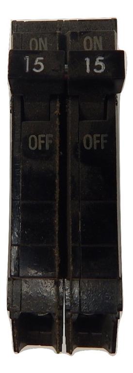 General Electric   THQP215     2 Pole 15 Amp 120/240V Thin Circuit Breaker