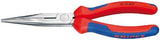 KNIPEX   26 12 200 SBA    Long Nose Pliers w/ Cutter  Comfort Grip  8"
