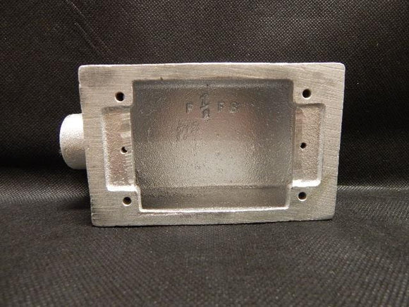 Pyle National   F-10-FS     1 Gang FS Box with 1  12   Hub Malleable Iron