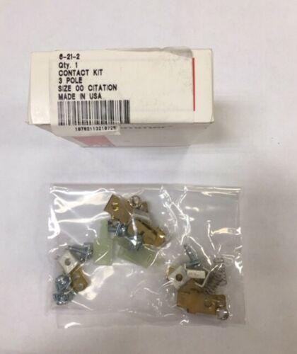 6-21-2 Cutler-Hammer Replacement Contact Kit, 3 Pole Size 00