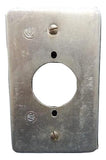 Appleton   FSK-1R-W       1 Gang Round Hole 1-1332  Cover FS Steel