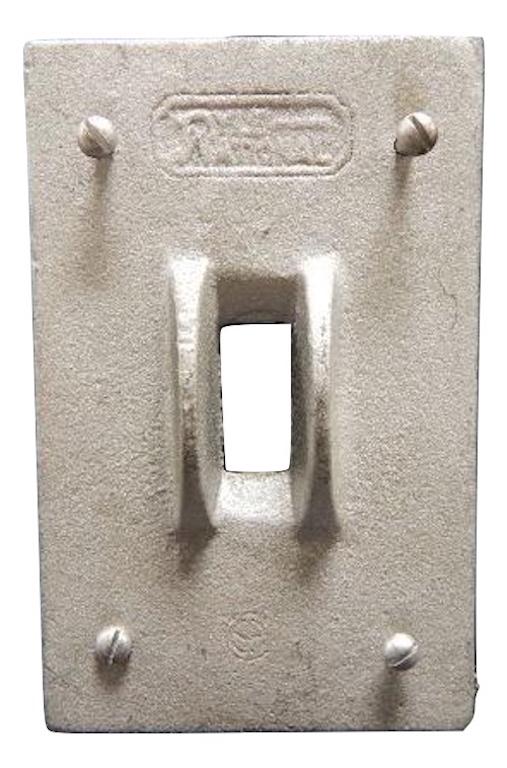 Appleton FSK-1TSG-C 1 Gang Switch Cover FS with Guard Malleable Iron ...