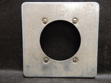 Appleton   FSK-2R-M     2 Gang Round Hole 2-1532 Cover FS Steel