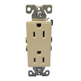 COOPER WIRING DEVICES   9505DS     ASPIRE 15A 125V 2P3W GROUNDING DUPLEX RECEPTACLE DESERT SAND