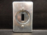 Crouse Hinds   DS32     1 Gang Switch Cover FS Steel