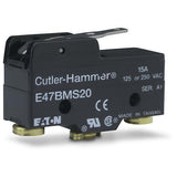 Cutler Hammer   E47BMS20     Standard Lever Limit Switch 1 N.O. 1 N.C. 15A 125 or 250VAC