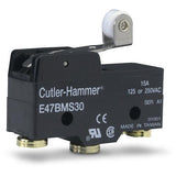 Cutler Hammer   E47BMS30     Roller Lever Limit Switch 1 N.O. 1 N.C. 15A 125 or 250VAC