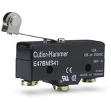 Cutler Hammer   E47BMS41     Reverse Roller Lever Limit Switch 1 N.O. 1 N.C. 15A 125 or 250VAC