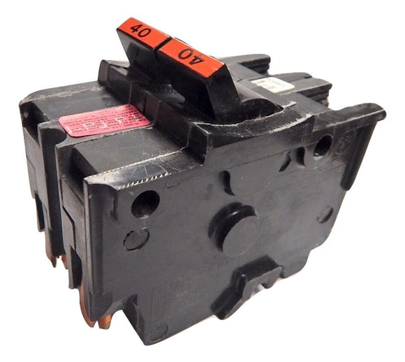 Federal Pacific   240     2 Pole 40A FPE Style Circuit Breaker