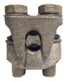 Ilsco   DBA-10S     Aluminum Two Bolt Connector with Spacer 10-2 Run 10-12 Tap Dual Rated Aluminu