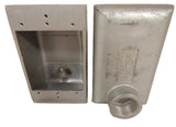 Killark   FSA-2       1 Gang FS Box with 1  3/4" Hub Aluminum