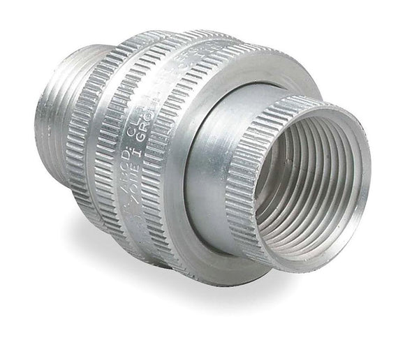 Killark® GUM-1 Conduit Union, 1/2 in, Aluminum, Natural | SMC Killark® GUM-1 Conduit Union, 1/2 in, Aluminum, Natural | SMC