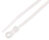 Morris   20318     14.4" 50LB Mounting Natural Nylon Cable Tie Bag of 100