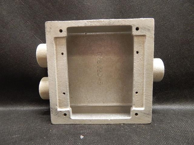 Pyle National F-102-FSD 2 Gang FS Box with 3 1/2 
