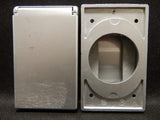 Pyle National   N-FSR-XL       1 Gang Spring Hole  2-18 Cover FS Aluminum