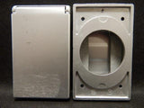 Pyle National   N-FSR-XL       1 Gang Spring Hole  2-1/8" Cover FS Aluminum
