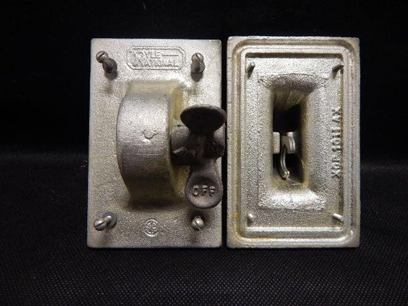 Pyle National   XCP-1011     1 Gang Switch Cover FS Malleable Iron