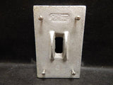Pyle National   XCT-101     1 Gang Switch Cover FS with Guard Malleable Iron