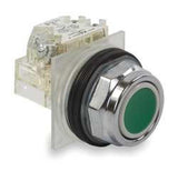 Square D   9001KR1GH13     Pushbutton Green Momentary 1NO/NC Contact 600VAC 10A 30MM