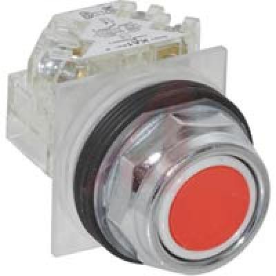 Square D   9001KR1RH13     Pushbutton Momentary 1NONC Contact 600VAC 10A 30MM