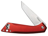 W.R. CASE  SGC0110010     Case XX® CG01 BY SOUTHERN GRIND FLIPPER RED ANODIZED HANDLE TANTO