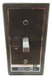 Square D   2510FG-1     1 Pole Manual Switch Nema 1 Enclosure
